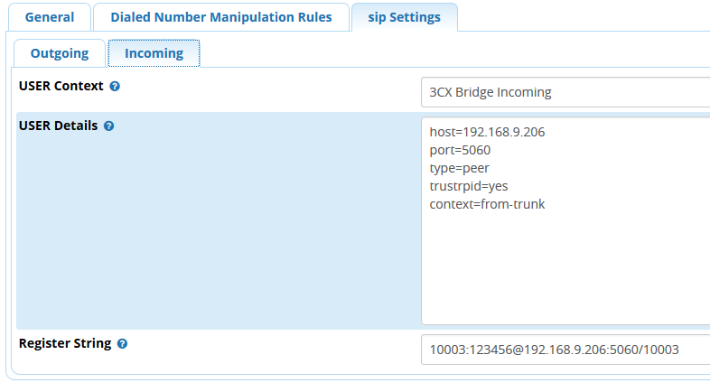 BRIDGING 3CX WITH AN ASTERISK PBX